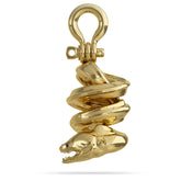 Moray Eel "Coiled" Pendant